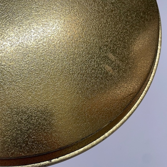 Vintage Map Of Florida Souvenir Tray Decorative Metal Hibiscus Flower - Picture 6 of 11